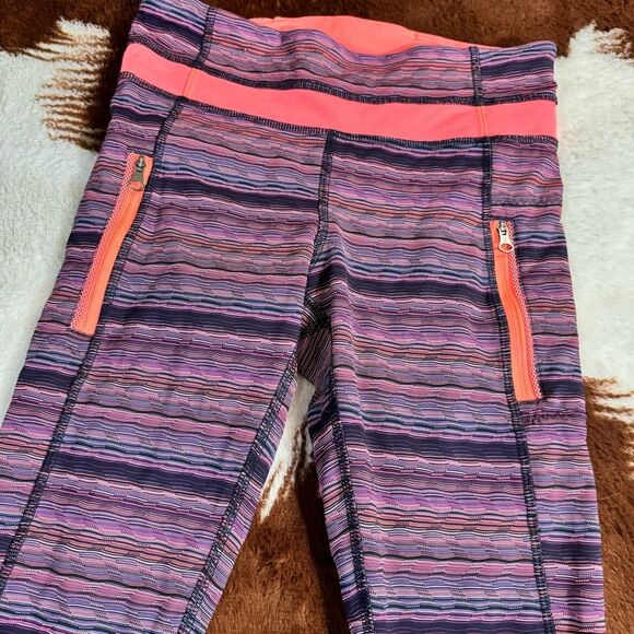 Lululemon Inspire Tight II Space Dye Twist Naval Blue 4 - Picture 5 of 11